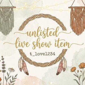 T_love1234 Unlisted Item - Thank you for your purchase ❤️🎉